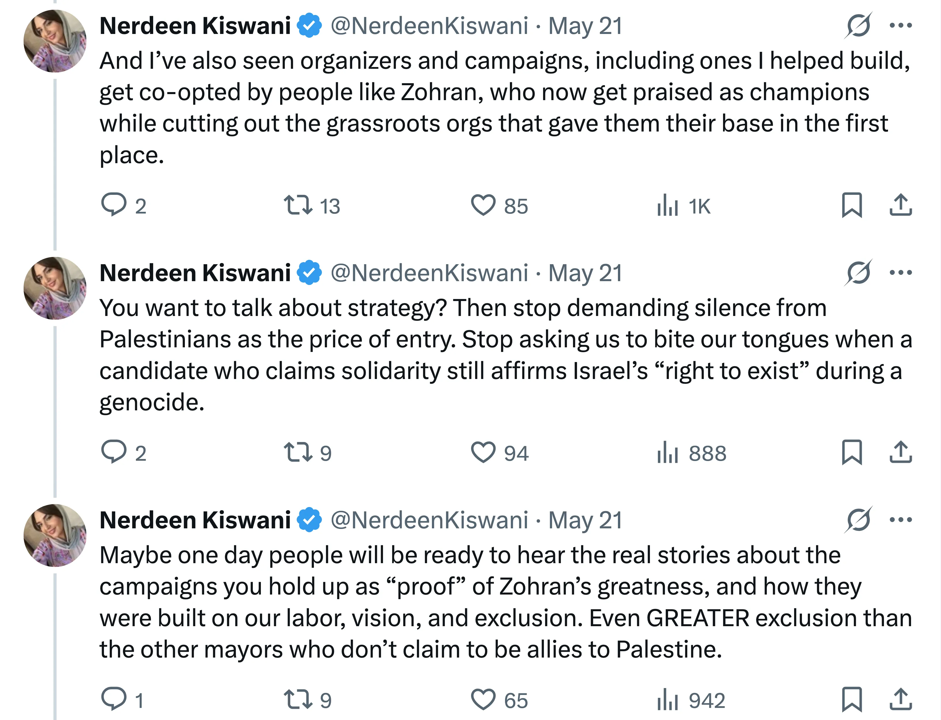 Kiswani thread 2